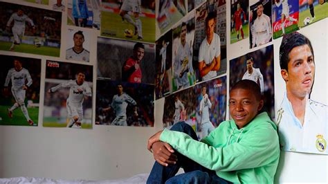 14 Year Old Mbappe Idolizes Cristiano Ronaldo