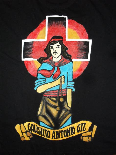 Luli Morucci: Remera de El Gauchito Gil