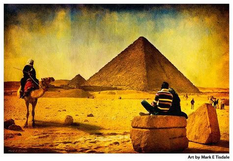 See The Ancient Pyramids Egyptian Antiquity Art Print