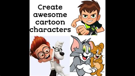 How To Create Cartoon Character Youtube