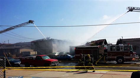 Photos 3 Alarm Salinas House Fire Spreads To Apartment Building