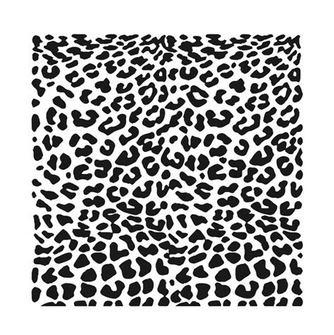 Leopard Print Stencil Size A5 A4 A3 And Larger Wall Decor Animal Etsy