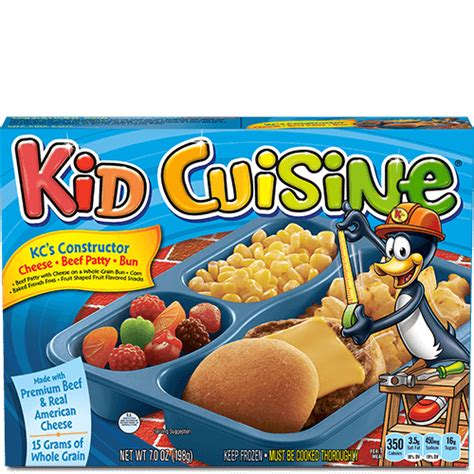 Kid Cuisine Kcs Constructor Cheeseburger Kid Cuisine Meals Kid
