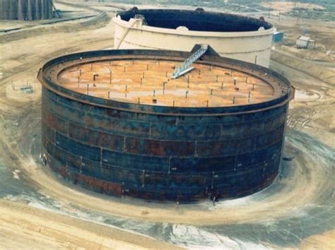 As such there is very little stress in them during tank operation. API 650 - Advance Tank & Construction