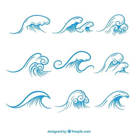 Ocean Waves 2 Clip Art At Vector Clip Art 0ae
