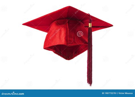 Mortarboard Or Graduation Cap And Diploma Stock Photography