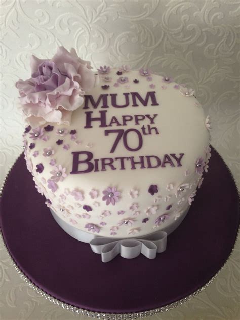 70th Birthday Cake 70th Birthday Cake Birthday Cake For Mom Mom Cake