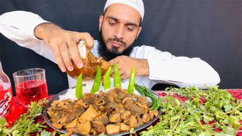 Asmr Eating Spicy Mutton Boti Curry With Basmati Rice Eating Show Mukbang No Talking Youtube