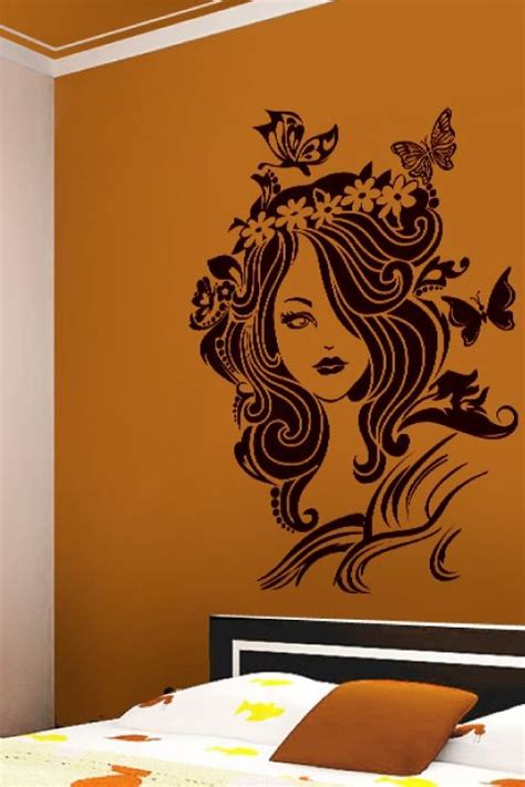 Wall Decals Lady Butterfly Art Without Boundaries