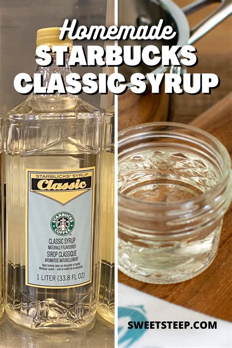See How To Make Starbucks Classic Syrup At Home With This Quick And