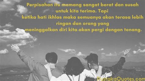 Air mata membersihkan hati dari penyakit untuk membenci dan mengajari manusia untuk berbagi penderitaan dengan mereka yang patah hati. 13 Kata Bijak Perpisahan dari Mario Teguh untuk Sahabat ...