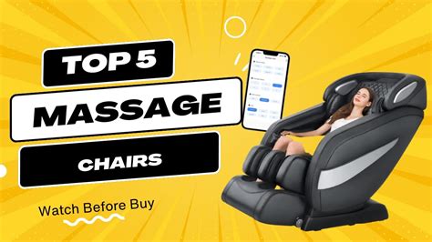 best massage chairs top 5 reviews [buying guide 2023] youtube