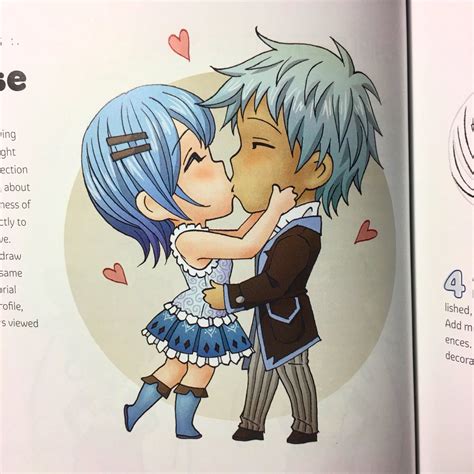 Chibi Kissing Anime