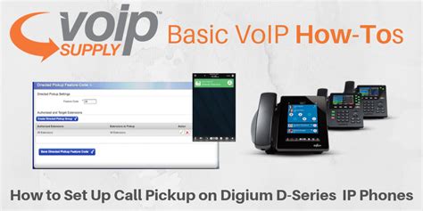 How To Set Up Call Pickup On Digiums D Series Ip Phones Voip Insider