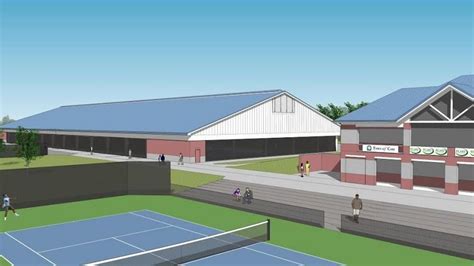 Get in the middle lane and turn. New covered courts means year-round play at Cary Tennis ...