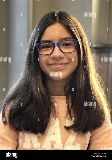 14 Years Old Girl Portrait Stock Photo Alamy