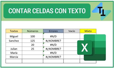 Contar Las Letras De Una Celda En Excel Contar En Excel Funci N