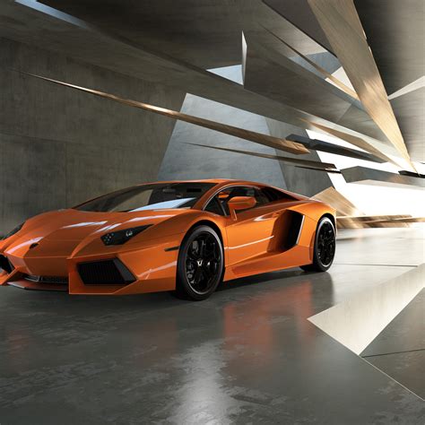 2048x2048 Orange Lamborghini 5k Ipad Air Hd 4k Wallpapersimages