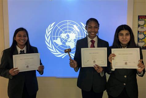 Multiple Wins At Model United Nations Conference Rowntree Montessori
