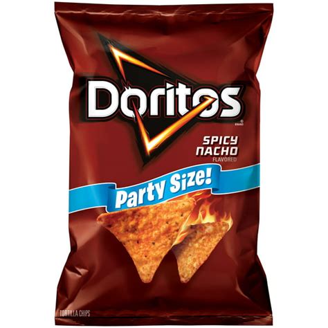 Doritos Spicy Nacho Flavored Tortilla Chips 16 Oz