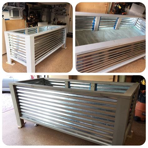 Learn how to diy planter box from pallets and follow the diy planter plans to build raised planter box with ease. 3 x8 diy above ground planter box. Built with 3 sheets ...