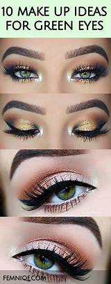 Beautiful Eye Makeup For Green Eyes Images