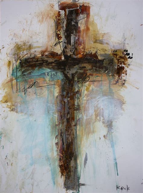 Original Cross Art Painting Cross Paintings Painting Cross Art