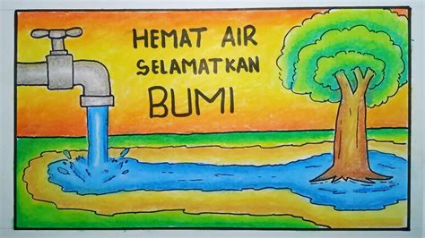 Poster Hemat Air Newstempo