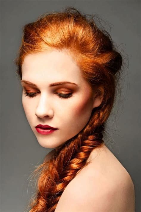 Make Up With Red Hair De Make Up