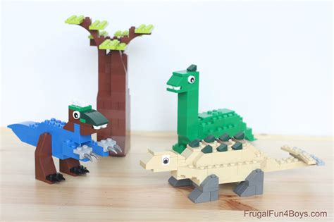 Five Lego Dinosaurs To Build Frugal Fun For Boys And Girls