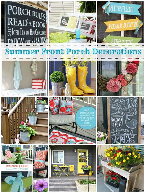 Make your yard inviting and beautiful by using any of these fun and unique summer yard decoration ideas! Summer Front Porch Decorating Ideas | Tauni + Co