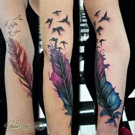 Sherry podestá (@sherrylovetattoo) ha creado un video corto en tiktok con la música sonido original. Pluma tattoo color - Imagui