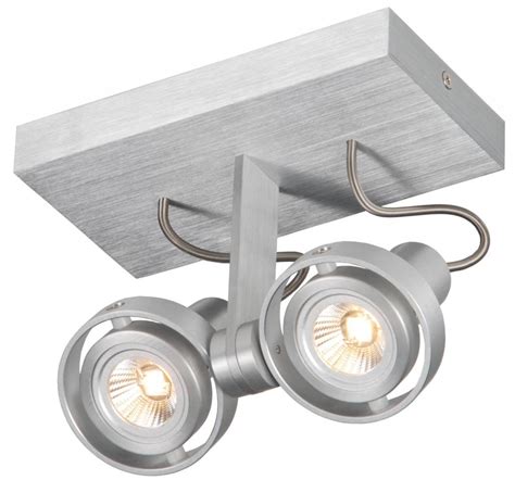 Ceiling light LED dimmable GU10 2x4,5W 190mm | Myplanetled