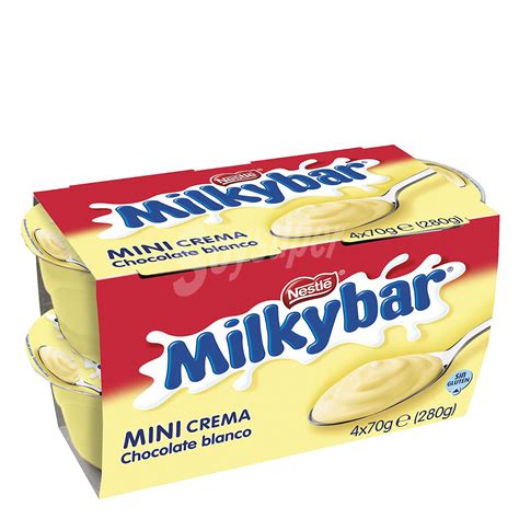 Milkybar Nestlé Mini Crema De Chocolate Blanco Pack De 4x70 G