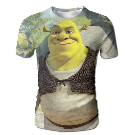 Dutrodu Fashion Boys Shrek Custom Full Print Sublimation 3d Digital