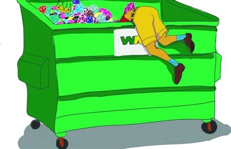 Dumpster Diving Images Cartoon Clip Art Library