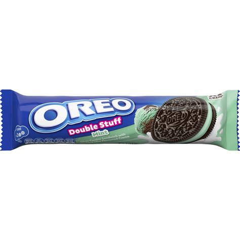 Oreo Double Stuff Mint Cookies 131g Woolworths