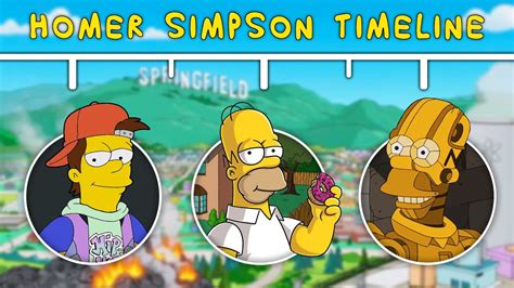 The Complete Homer Simpson Timeline Youtube