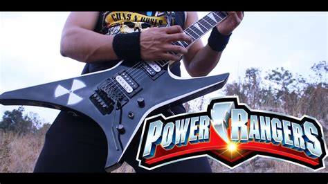 Power Rangers Theme Guitar Cover YouTube