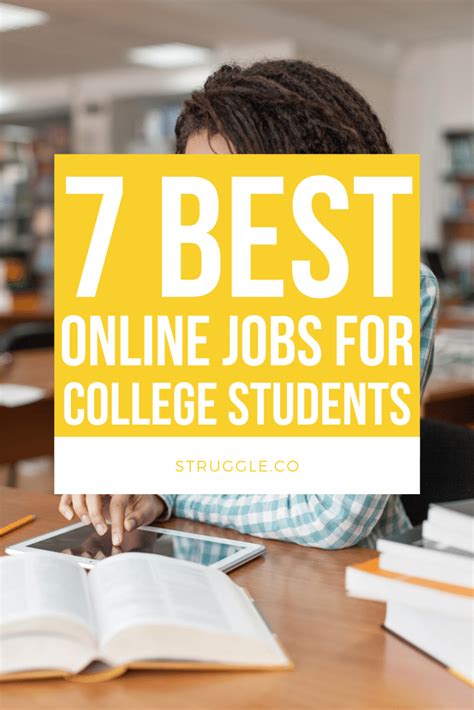 7 Best Online Jobs For College Student If You Are Still In College