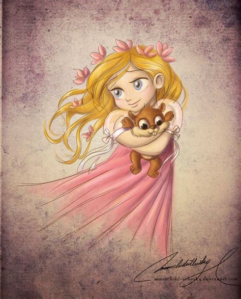Baby Giselle Walt Disney Characters Fan Art Disney Amor Cute Disney
