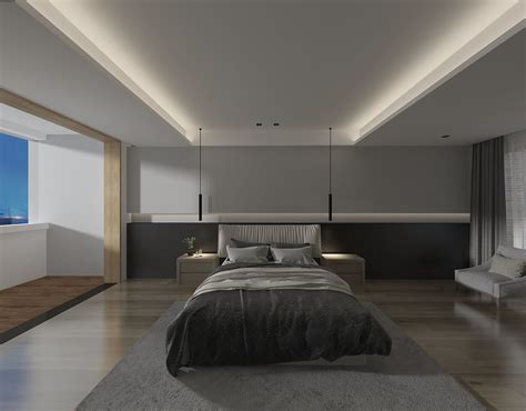 sleep 3D model Minimalist bedroom | CGTrader
