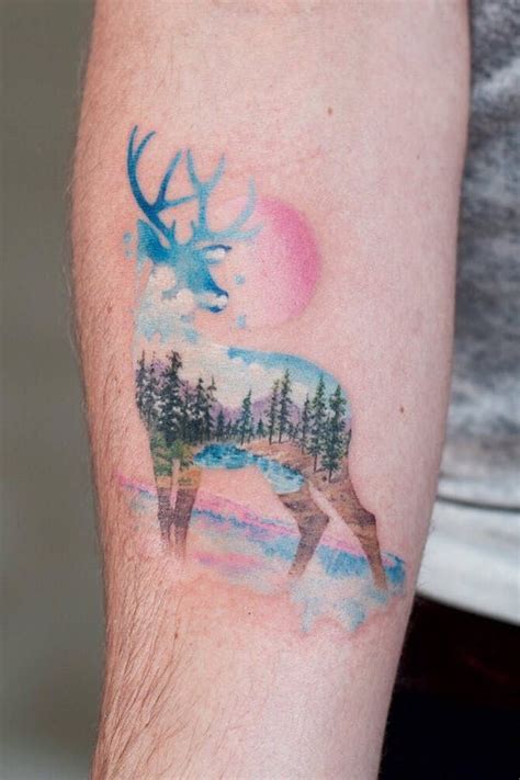 Pain and pleasure nikole tesle 10, kutina mr. forest landscape, inside a deer, paint splatter tattoo ...