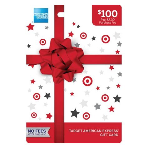 Target american express gift card. American Express Gift Card - $100 + $6 Fee : Target