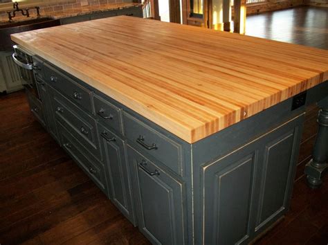 borders kitchen solid american hardwood island