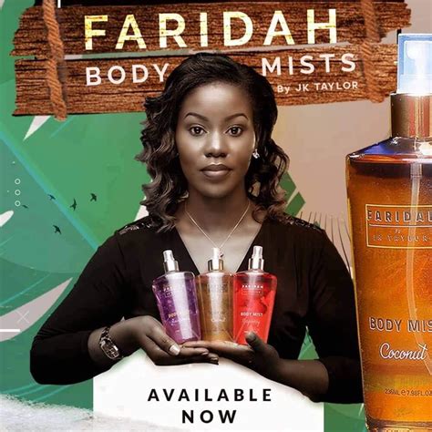 faridah nakazibwe launches own body spray mist fragrance