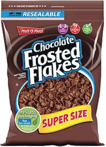 Malt O Meal Cereal Chocolate Frosted Flakes 30 Oz Nutrition Information Innit