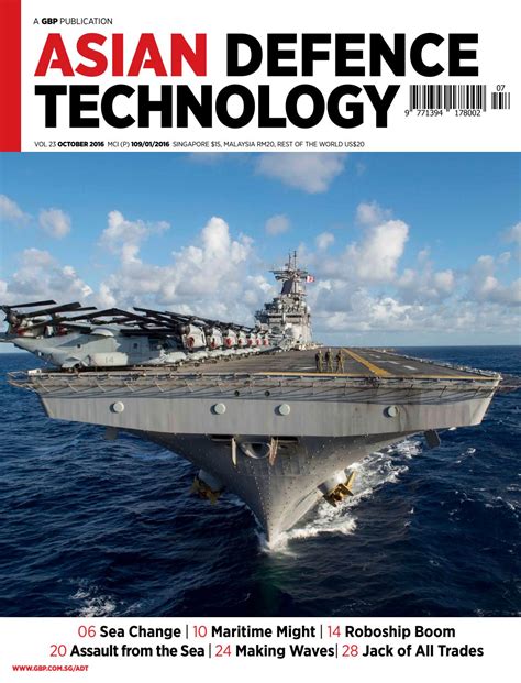 Asian Defence Technology October 2016 Magazine Issue By Global