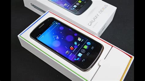 Samsung Galaxy Nexus Unlocked Unboxing And First Impressions Youtube