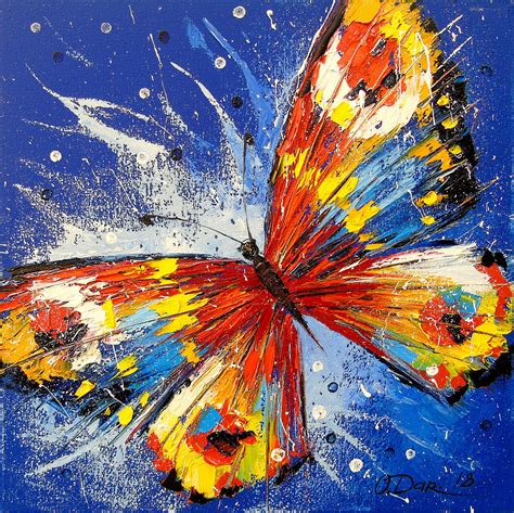 Mariposa Pintura De Olga Darchuk Jose Art Gallery
